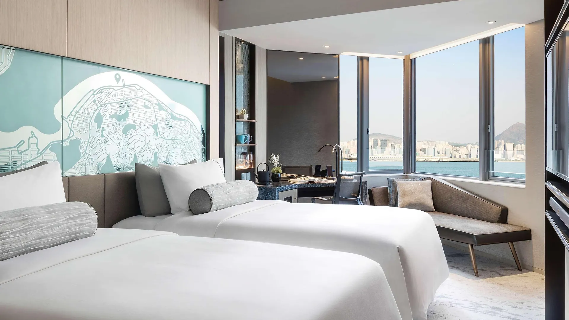 Hyatt Centric Victoria Harbour Hotell Hongkong Kina